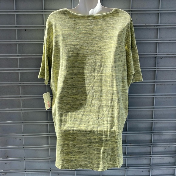 LulaRoe Lt Yellow Microstriped Irma Tunic Top-0919 - Picture 6 of 10